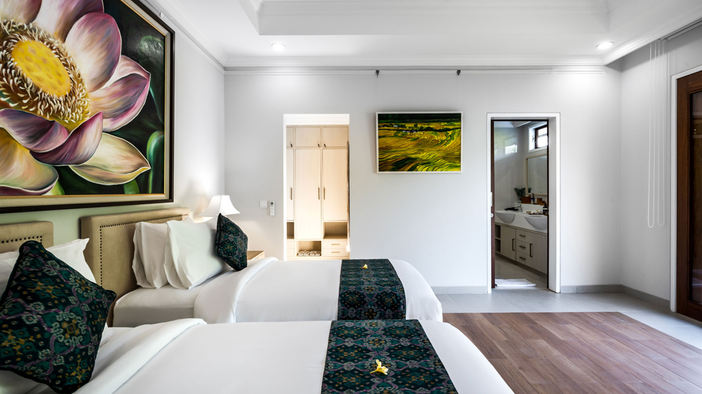 Pala Ubud - Villa Seraya A - Restful guest bedroom